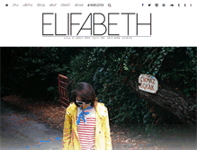 Tablet Screenshot of elifabeth.com